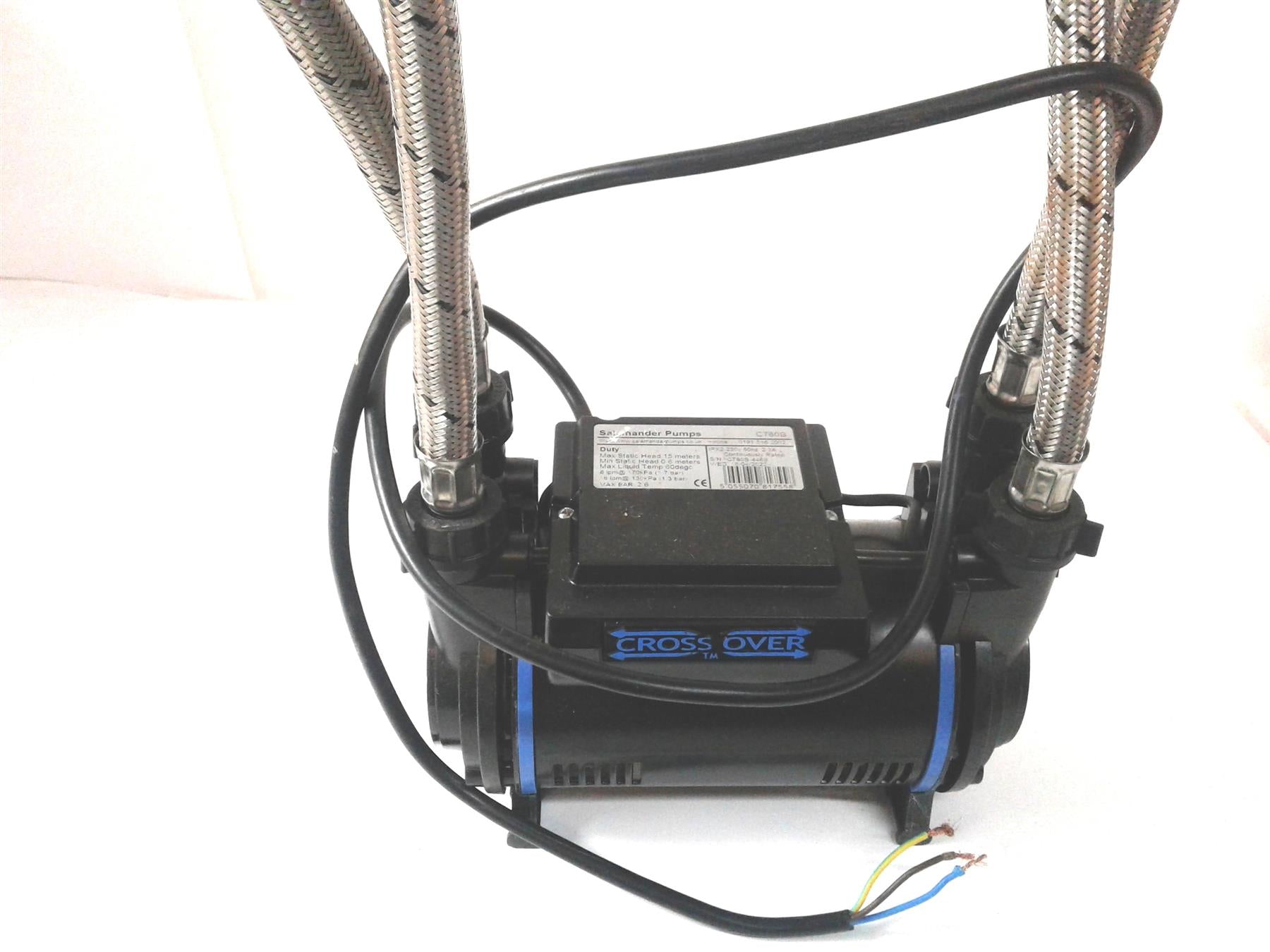 SALAMANDER CT80B BATHROOM PUMP TWIN POSITIVE HEAD 2.6 BAR