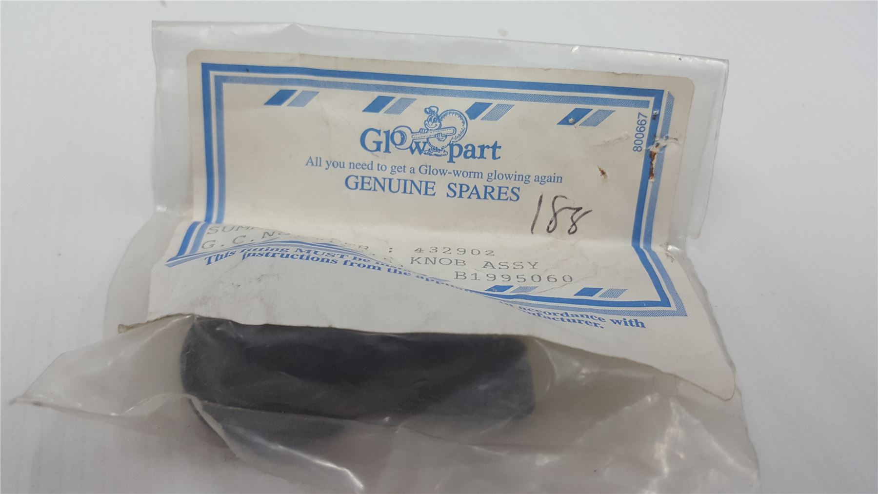 New Glowworm Summer-Winter Knob 432902