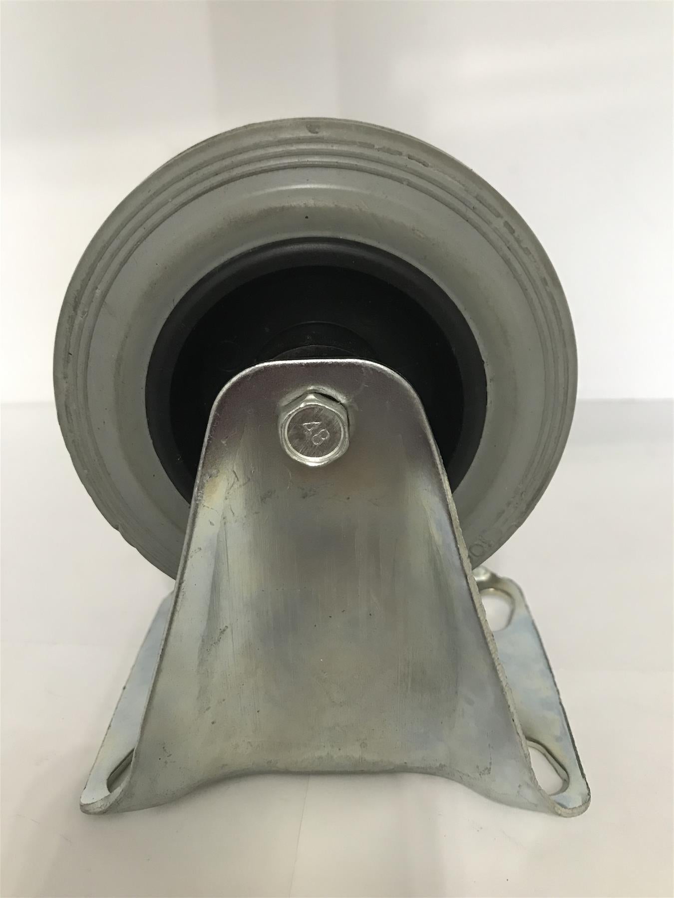 Fixman 873019 100mm Rubber Fixed Castor 70kg