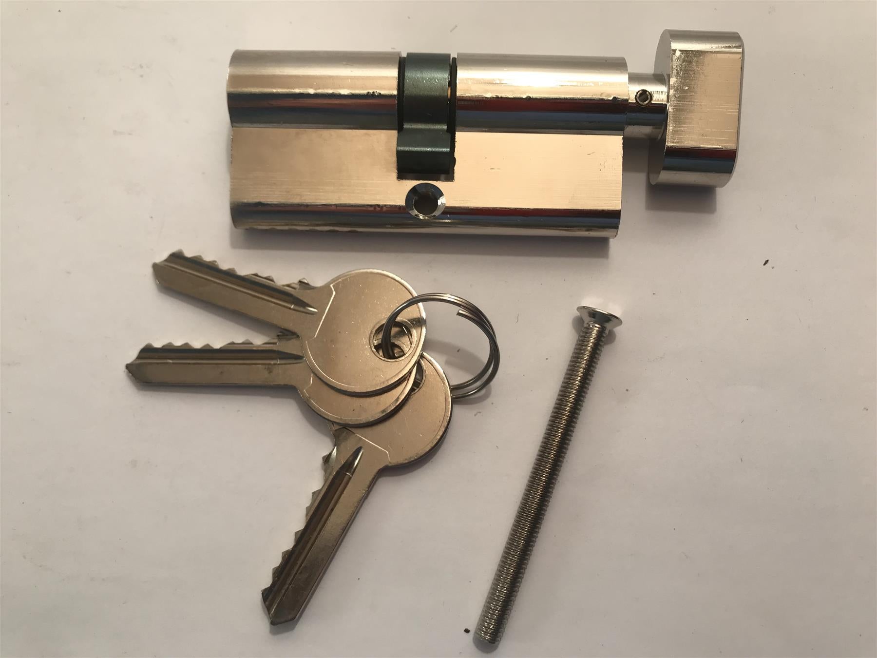 35/35 Nickel Thumbturn Cylinder