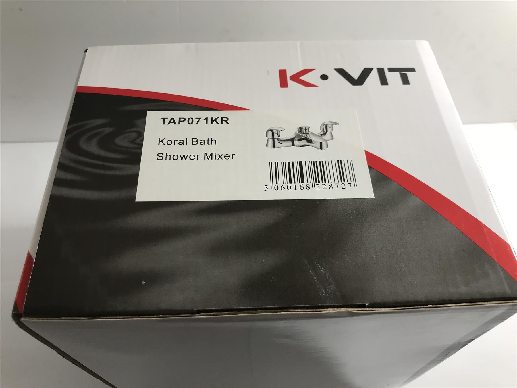 Kartell KVIT Koral Bath Shower Mixer TAP071KR Chrome