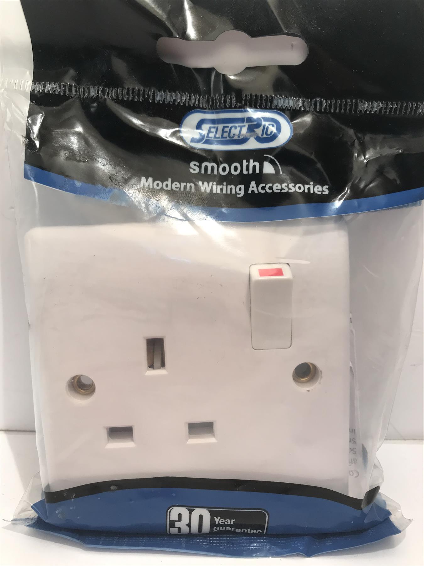 13 amp Socket Outlet 1 Gang switched DP Double Earthed  SSL522