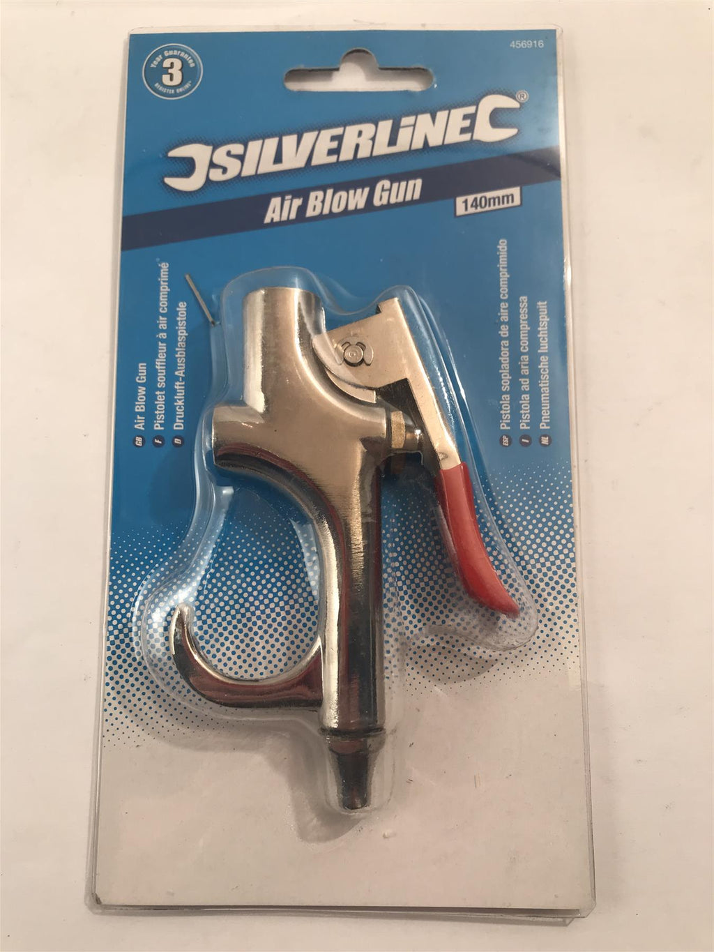 Silverline Air Blow Gun 140mm  456916