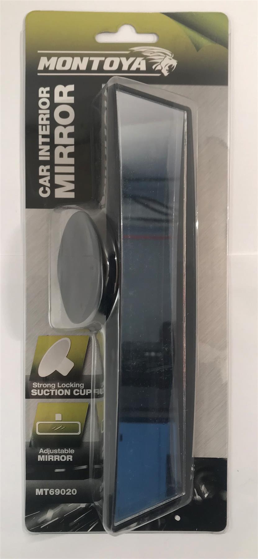 Montoya Car Interior Mirror with Strong Locking Suction Cup  MT69020