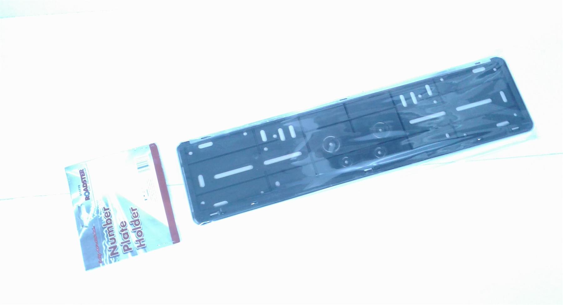 Roadster Number Plate Holder Chrome Effect