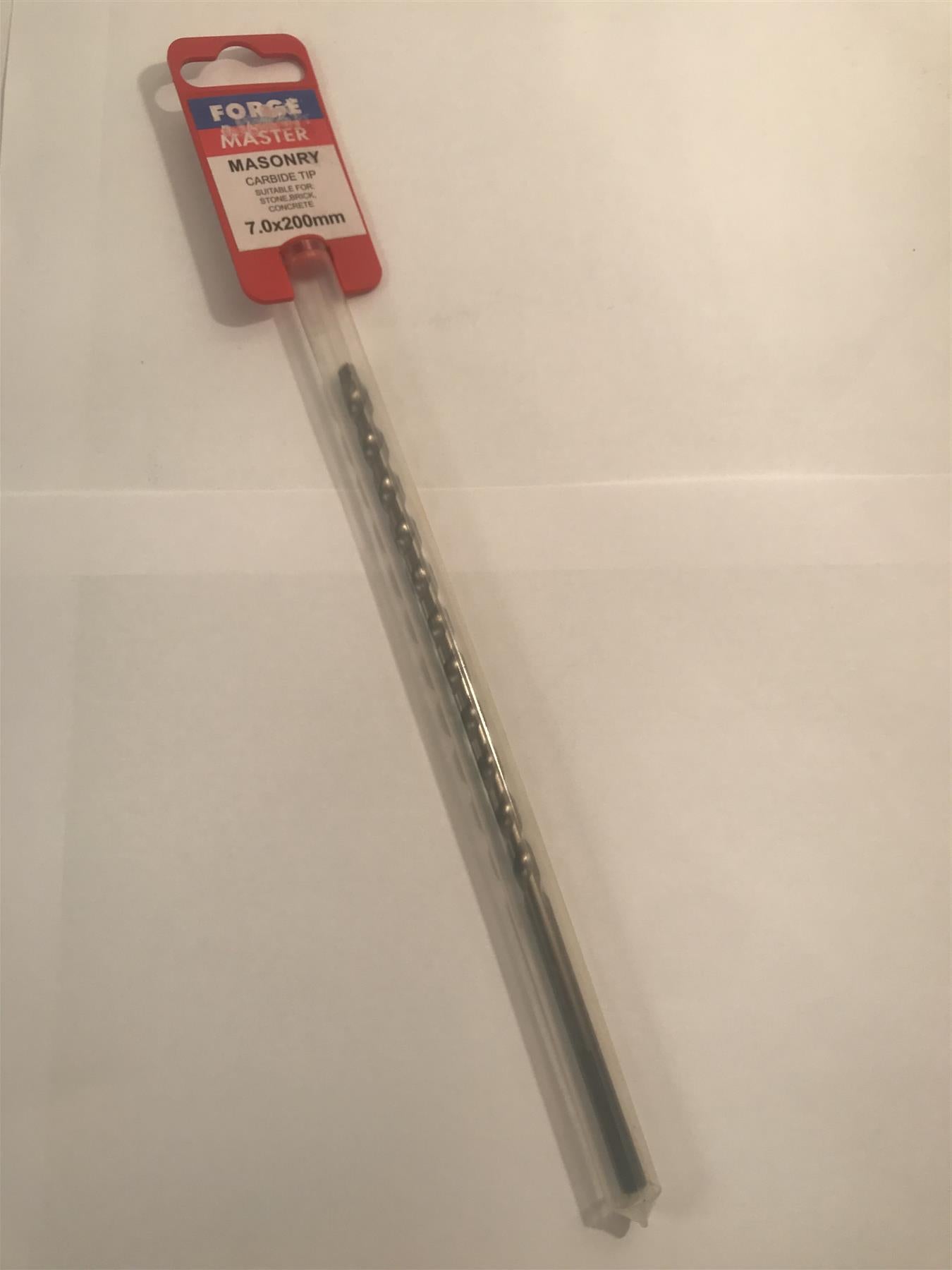 Forge Master Masonry Carbide Tip 7 x 200mm  FMMAS7200