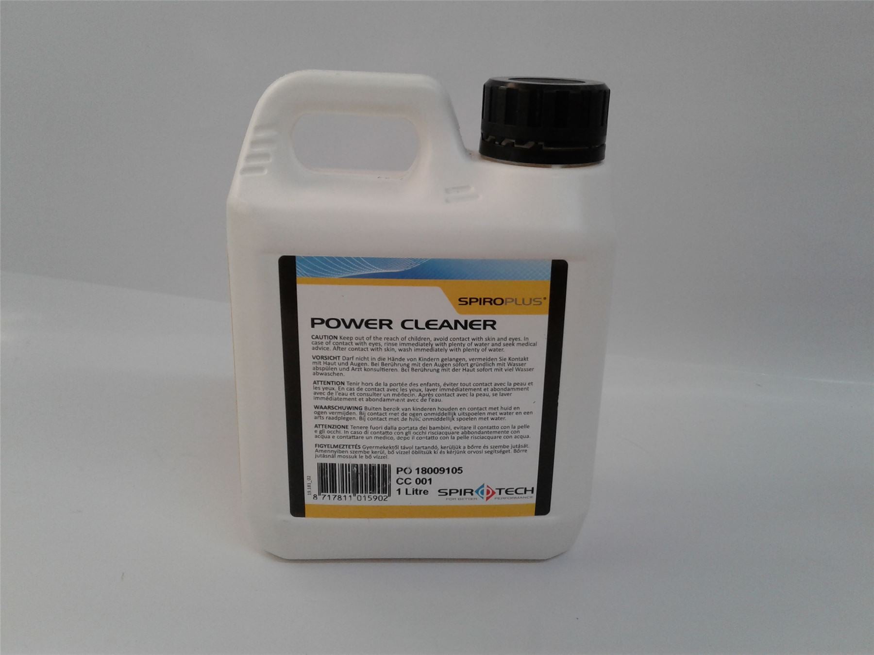 NEW SPIROPLUS SPIR TECH POWER CLEANER DIRT DISSOLVER 1 LITRE