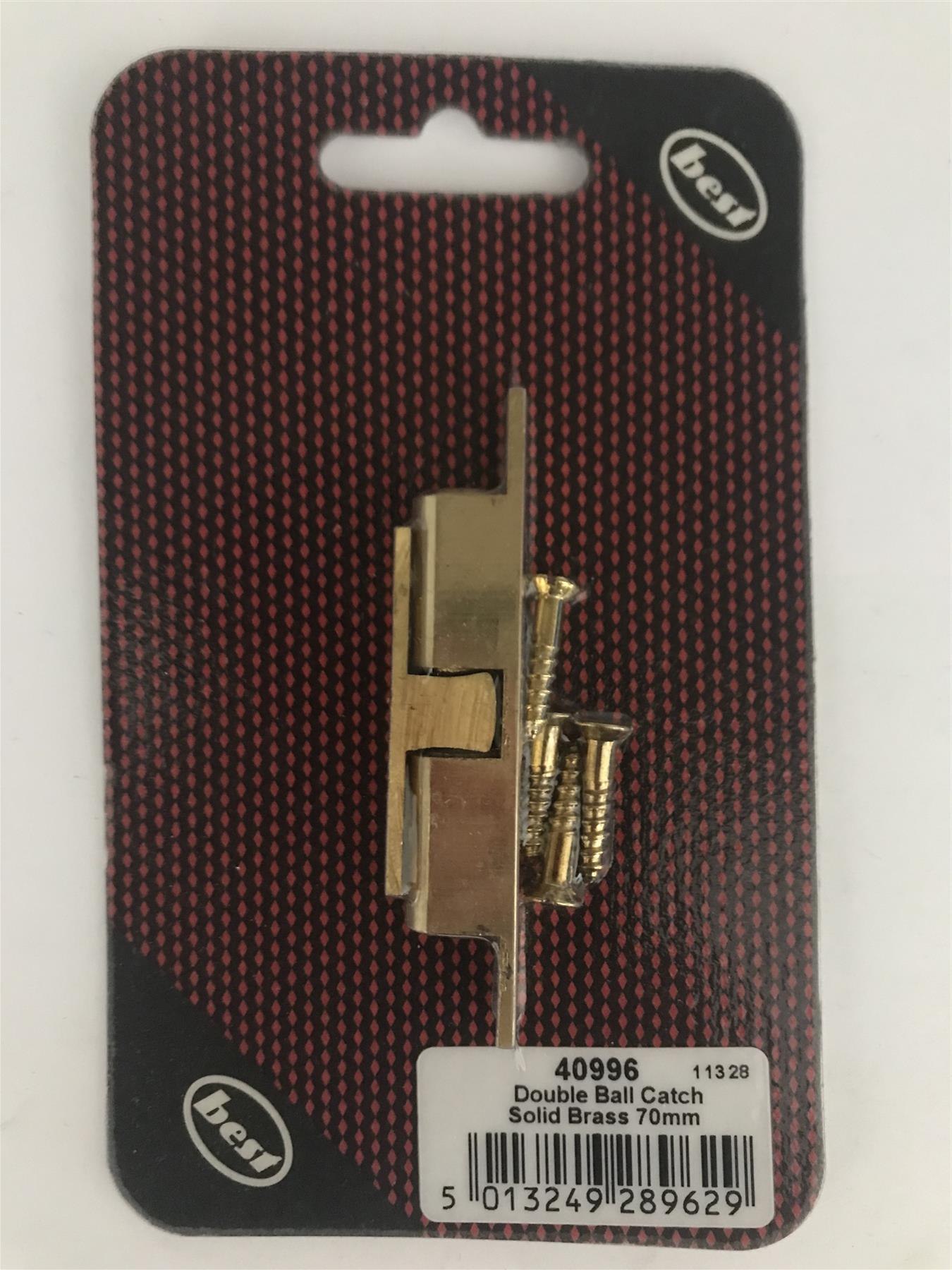 Best Double Ball Catch solid Brass 70mm  40996