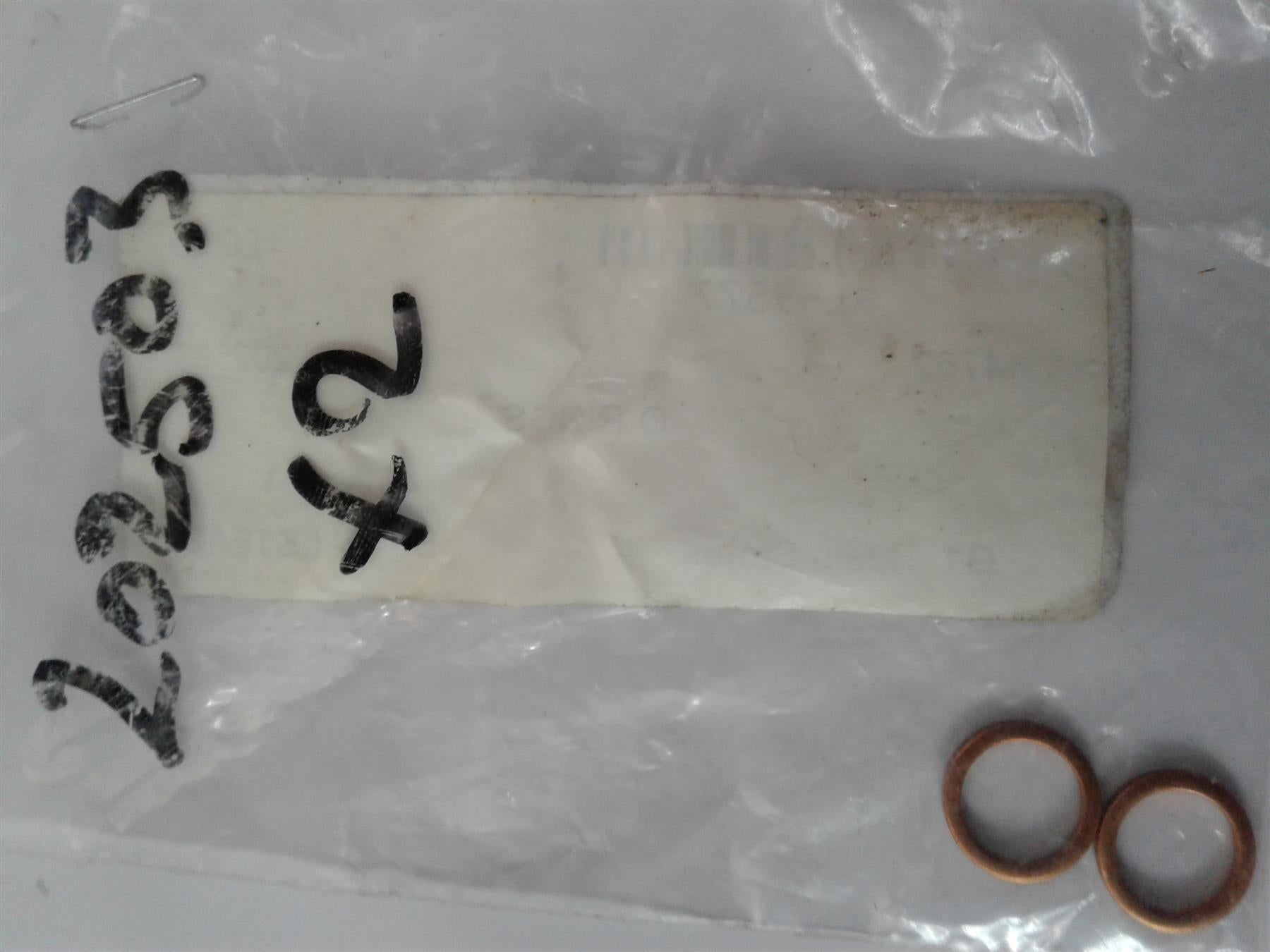 NEW COPPER SEALING 2 WASHER 6MM 202503