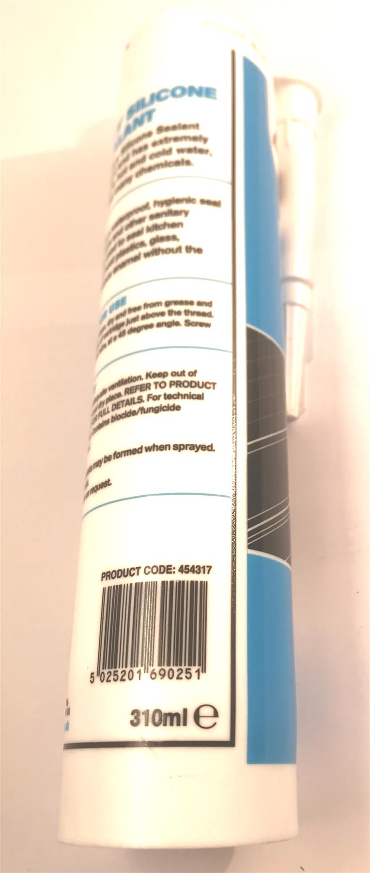 4trade Sanitary Silicone Sealant Mould Resistant White