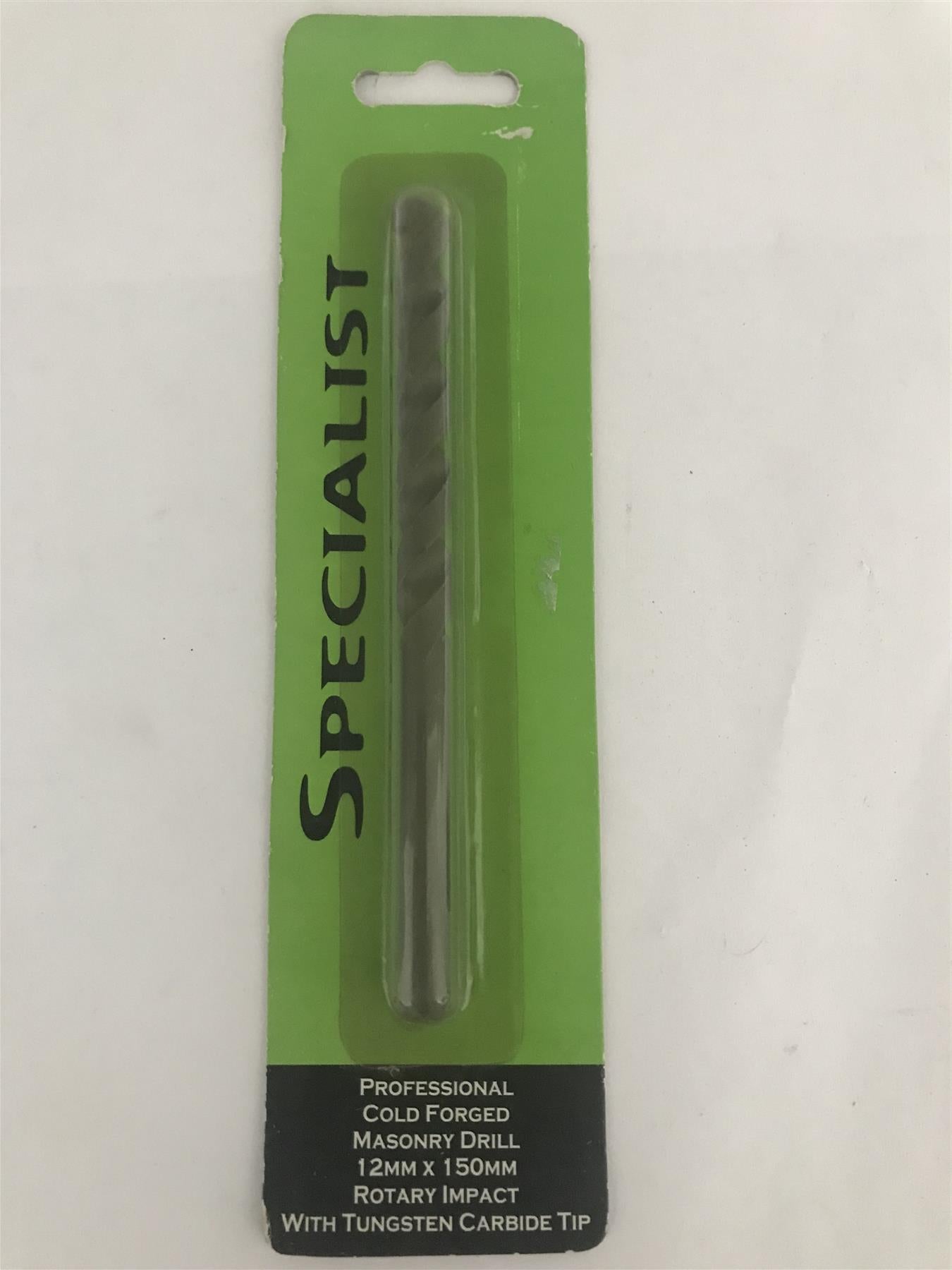 Specialist Masonry Drill 12x150mm with Tungsten Carbide Tip  SP2293