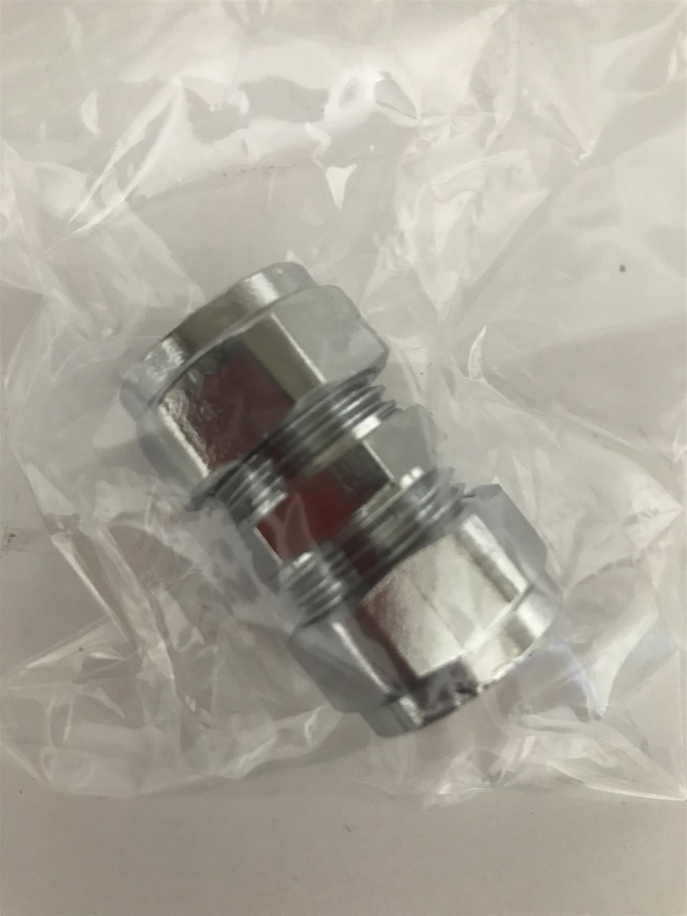 15mm Chrome Straight Compression Coupling