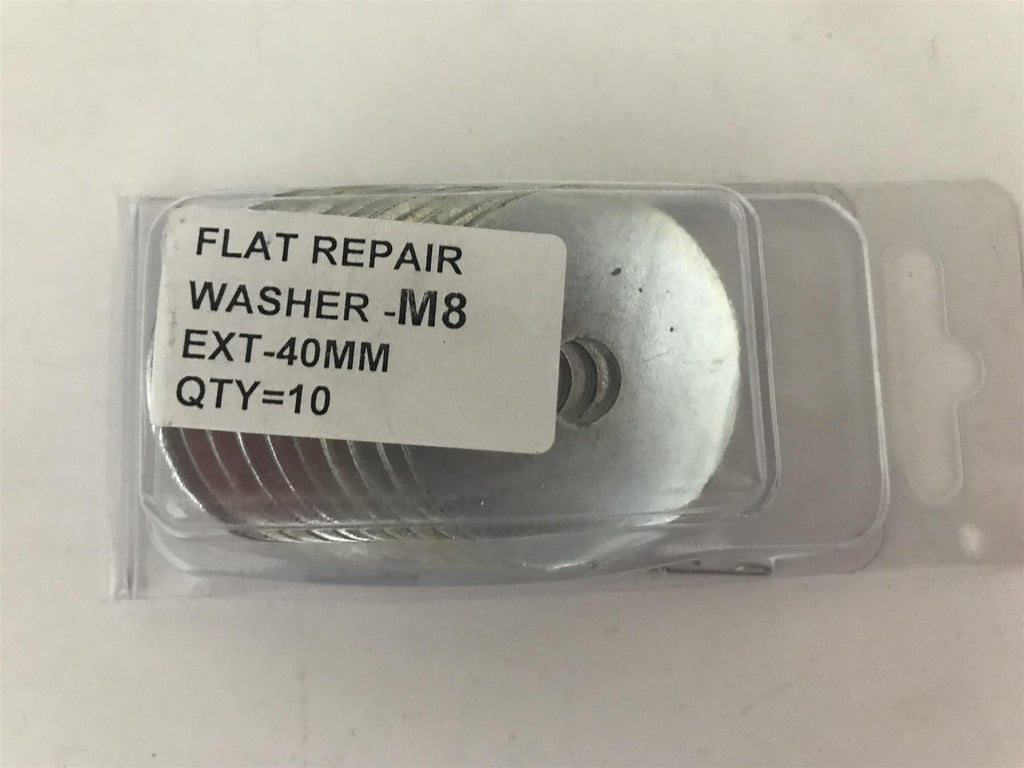 M8 - 40mm Flat Repair Washer (Pack 10)