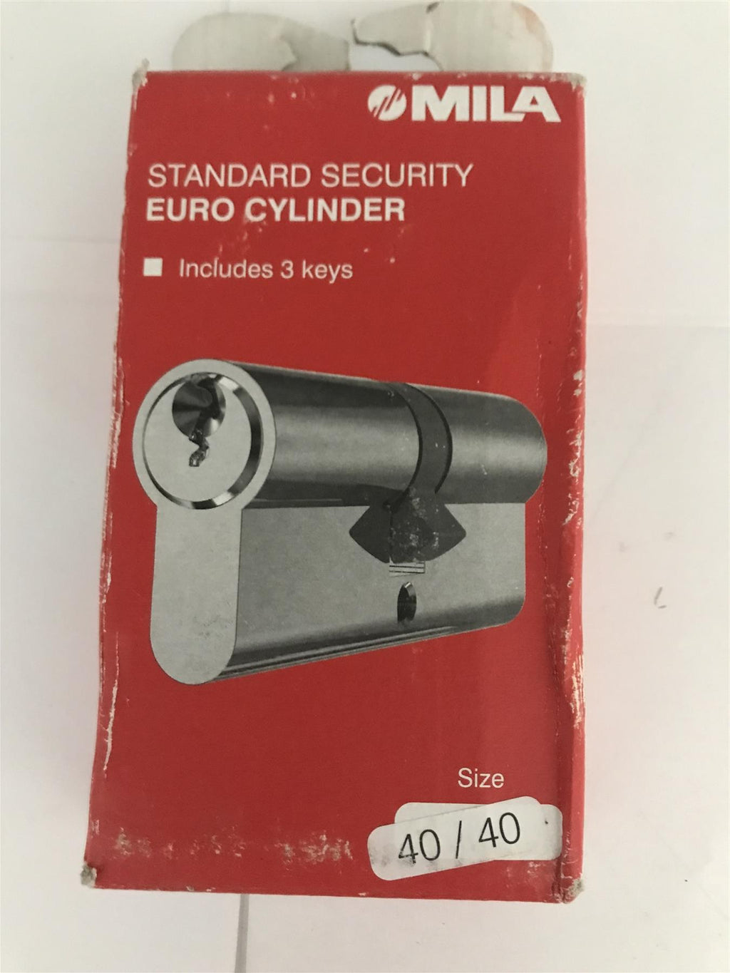 Mila Standard Security Euro Cylinder 40/40 Chrome BX4040EDPCM6