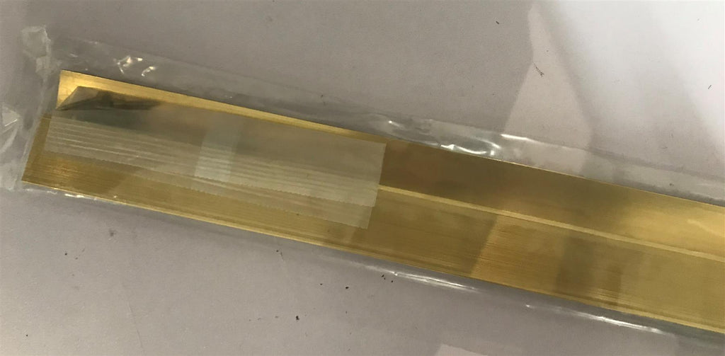 Exitex Round Edge Floor Trim Gold Adonised 914mm REFT