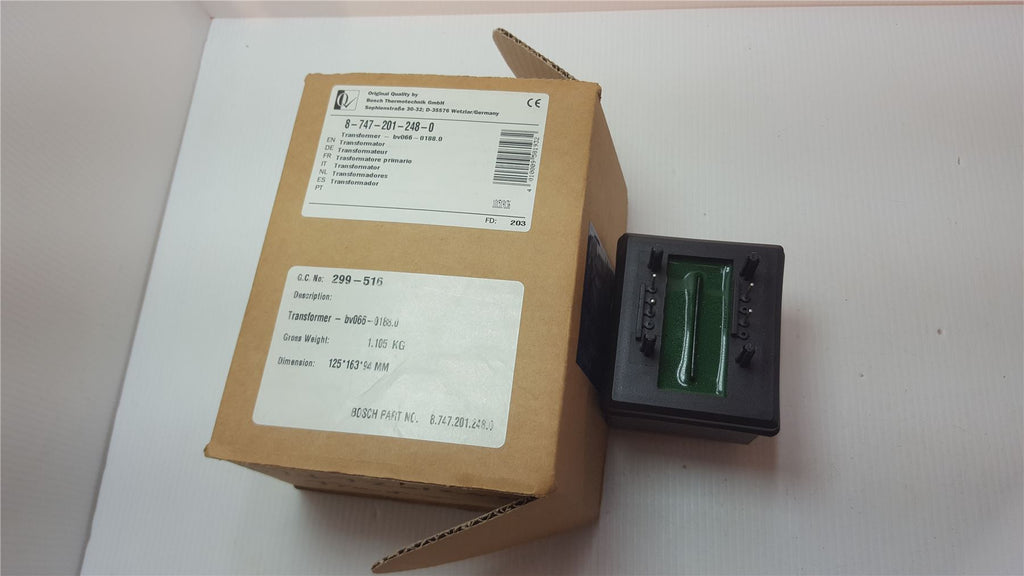 NEW WORCESTER BOSCH TRANSFORMER 87472012480 8747201274