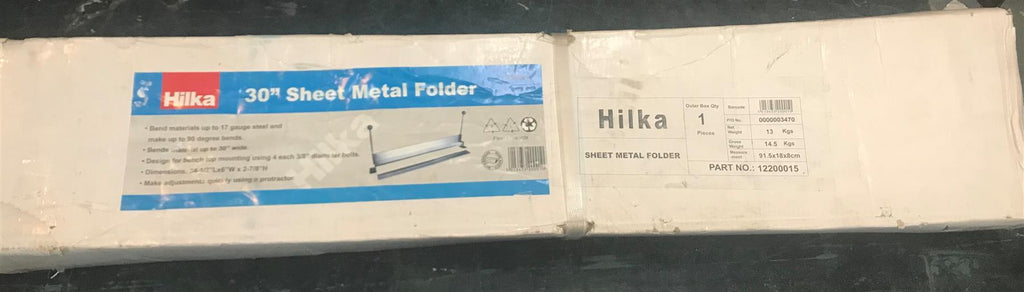 Hilka 30" Sheet Metal Folder 12200015
