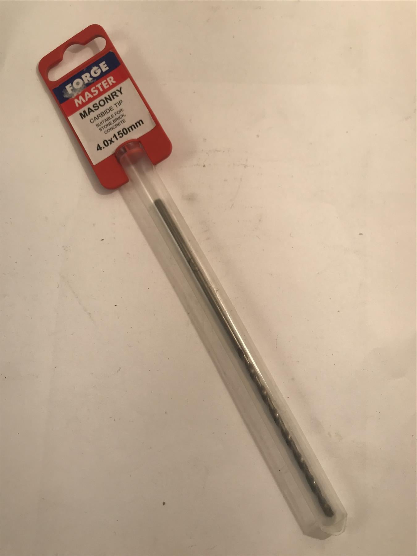 Forge Master Masonry Drill Bit 4 x 150mm FMMAS4150