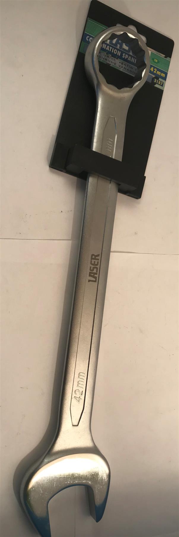 Laser Chrome Vanadium Combination Spanner 42mm  3187