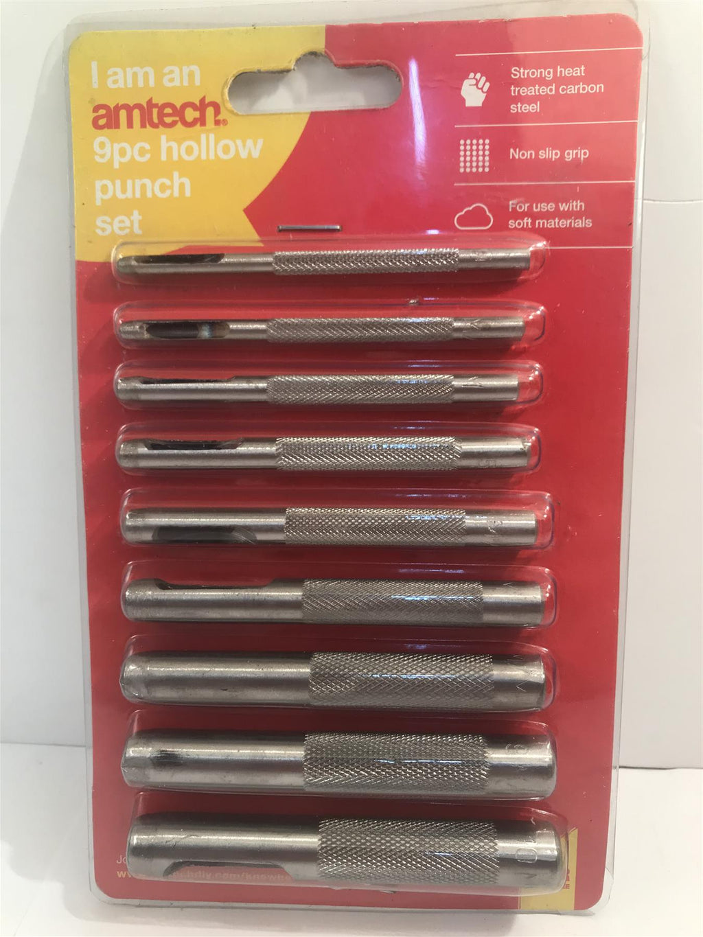 Amtech 9pc Hollow Punch Set  H1850