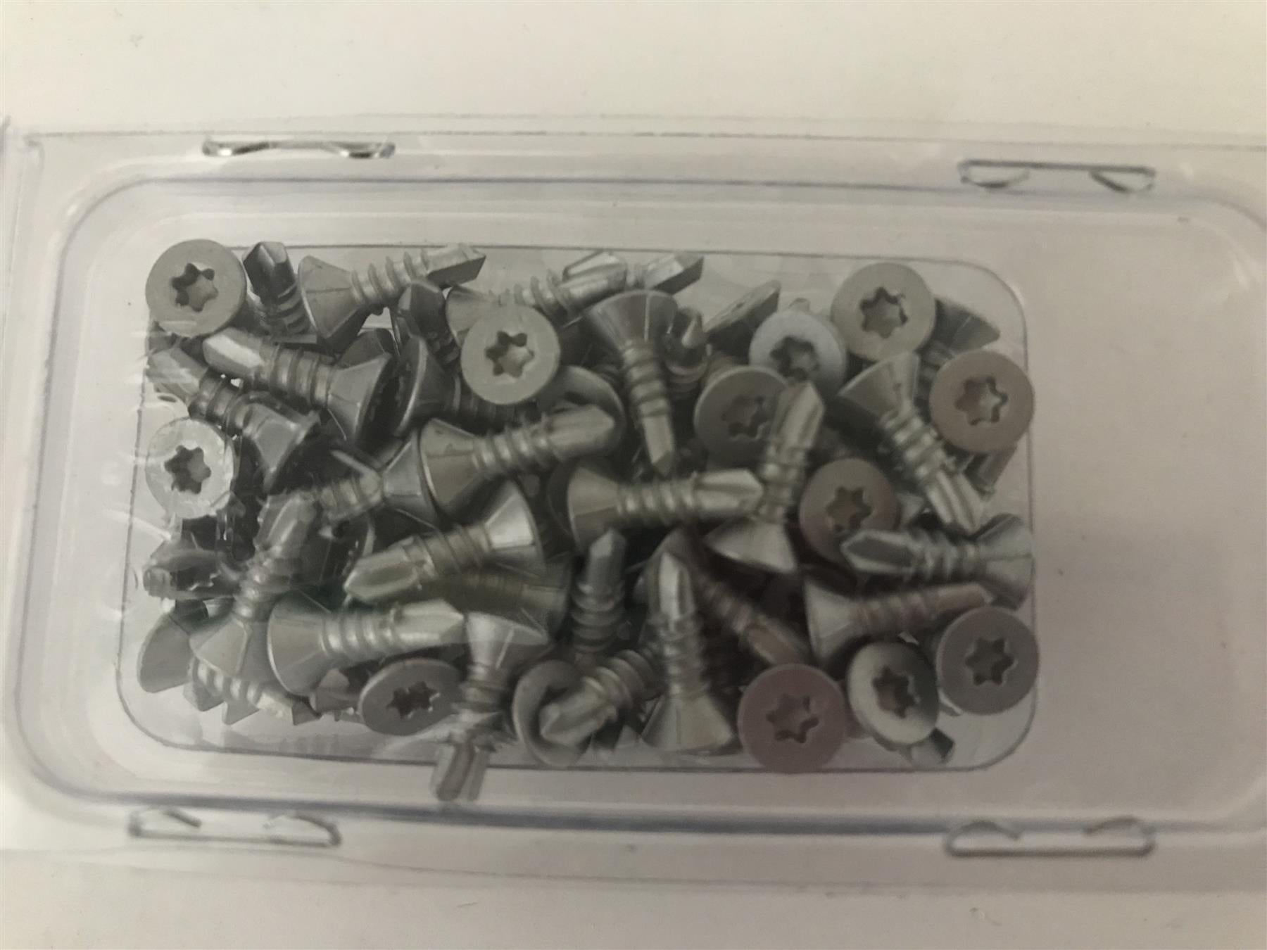 Self Tapping Self Drilling Torx 3.9 x 13mm Countersunk Screws (Pack 100)