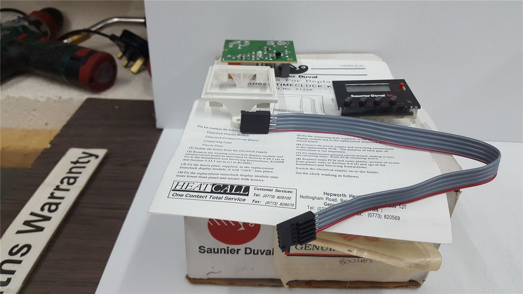 NEW SAUNIER DUVAL 88463 TIMECLOCK KIT