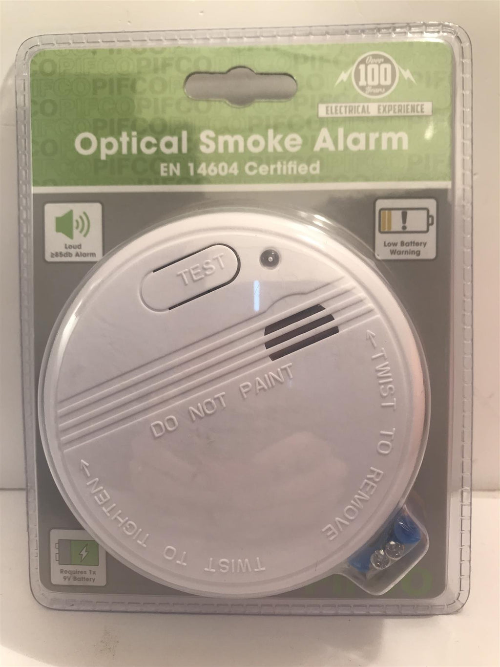 Pifco Optical Smoke Alarm  ELA1159