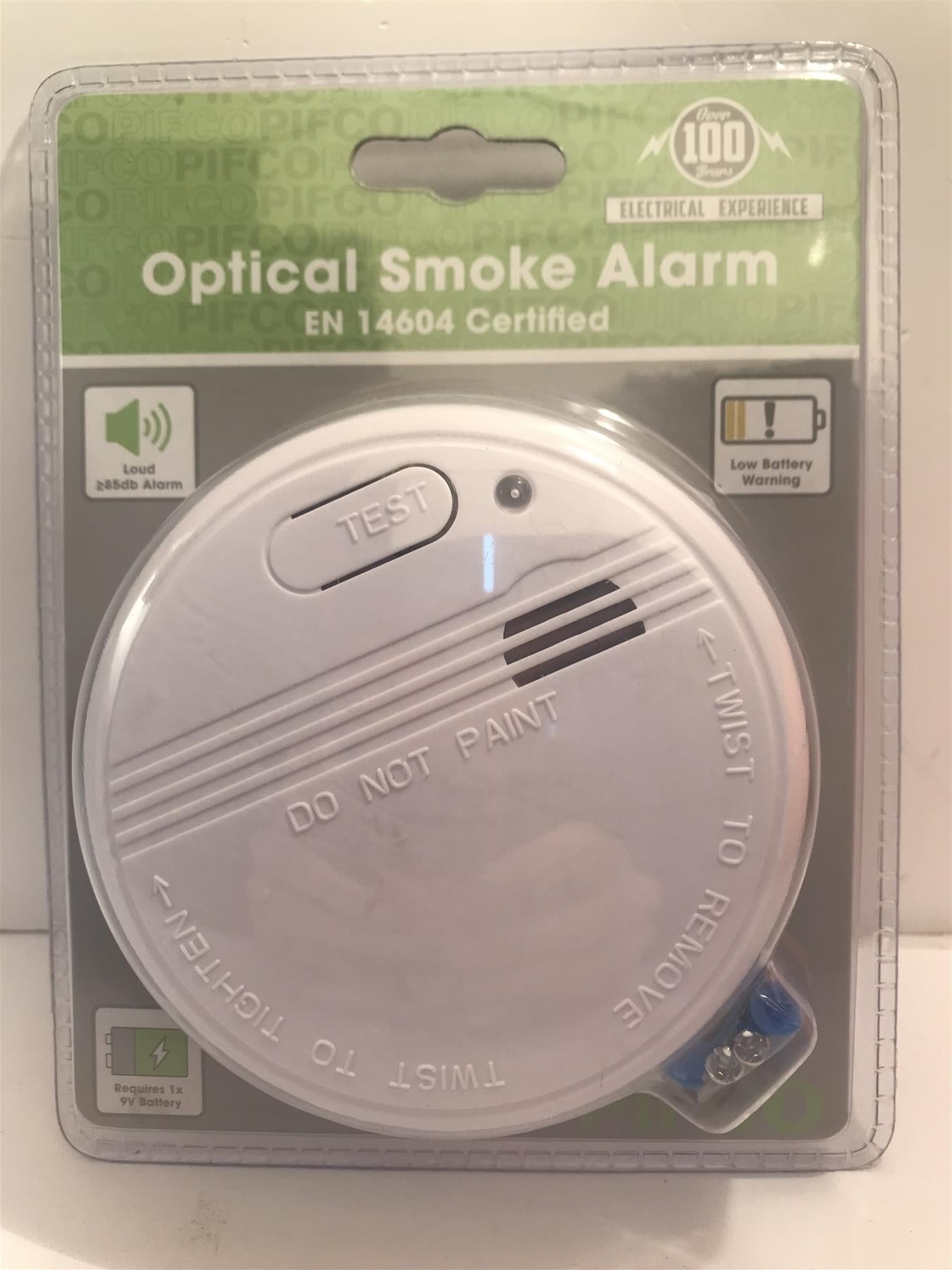 Pifco Optical Smoke Alarm  ELA1159