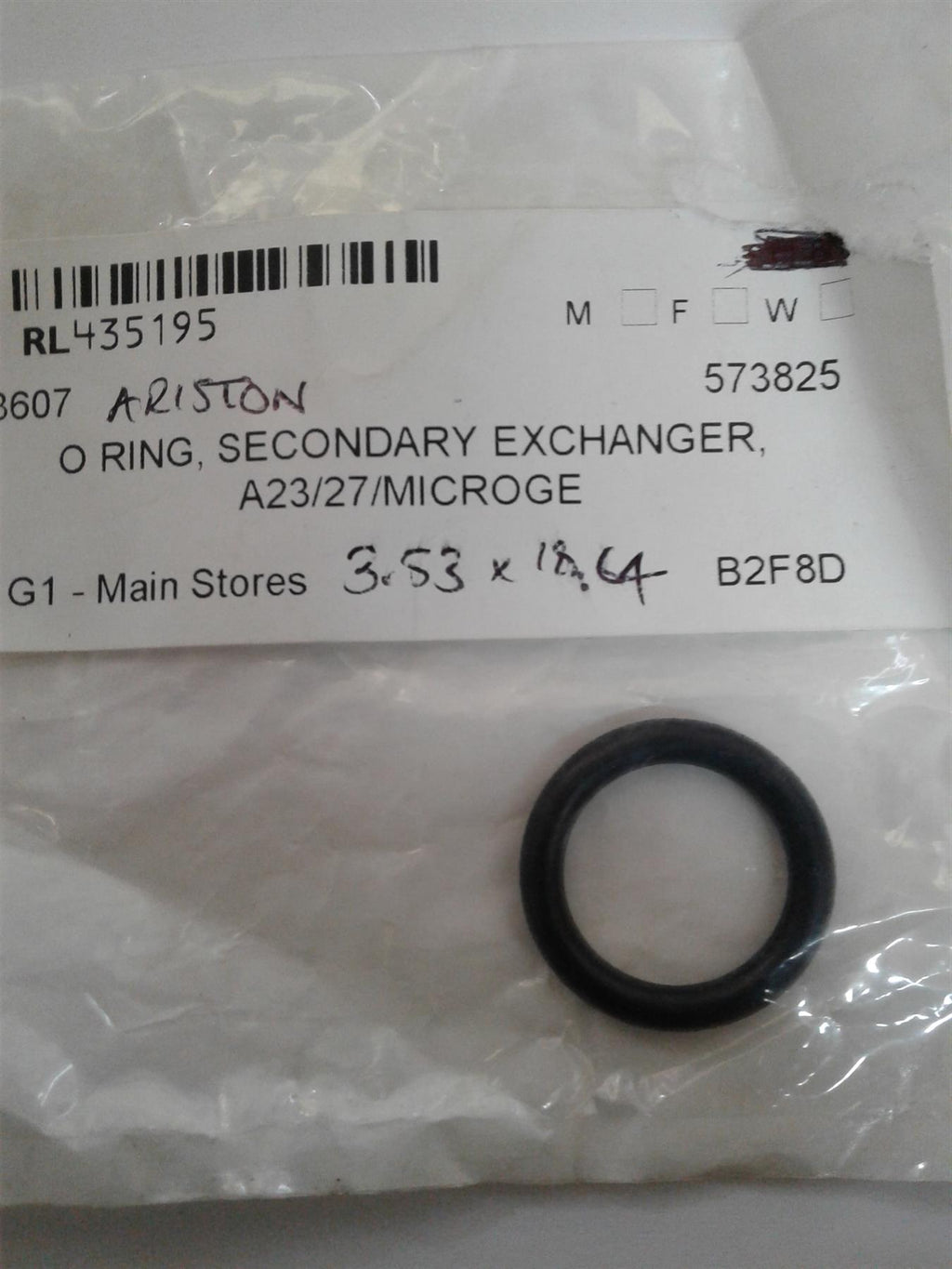 New ARISTON 573825 ACO MFFI GENUS Boiler Spare O RING