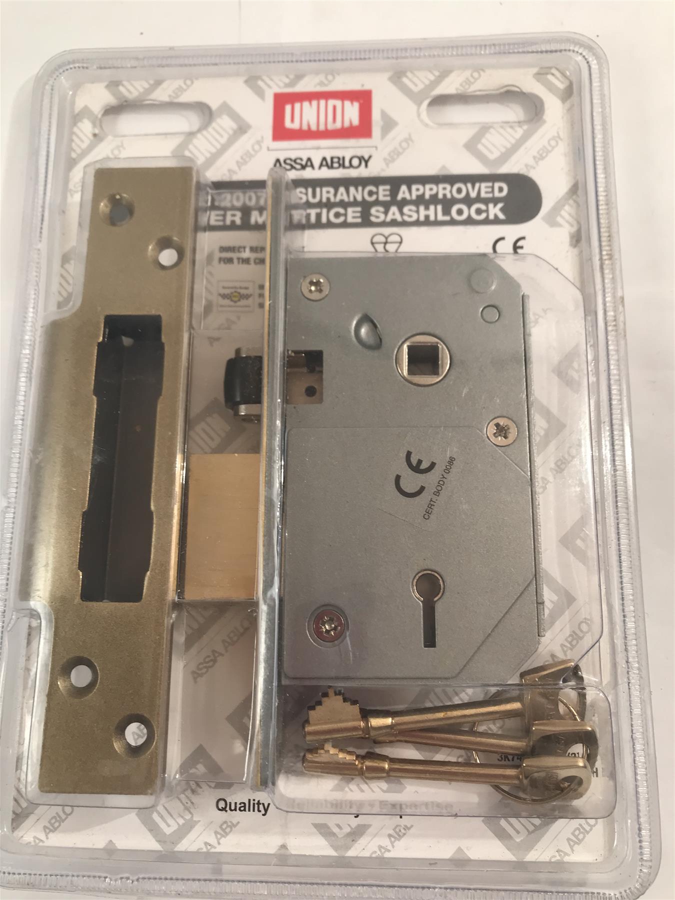 Union Brass  BS3621 5 Lever Mortice Sashlock  67mm  3K74E