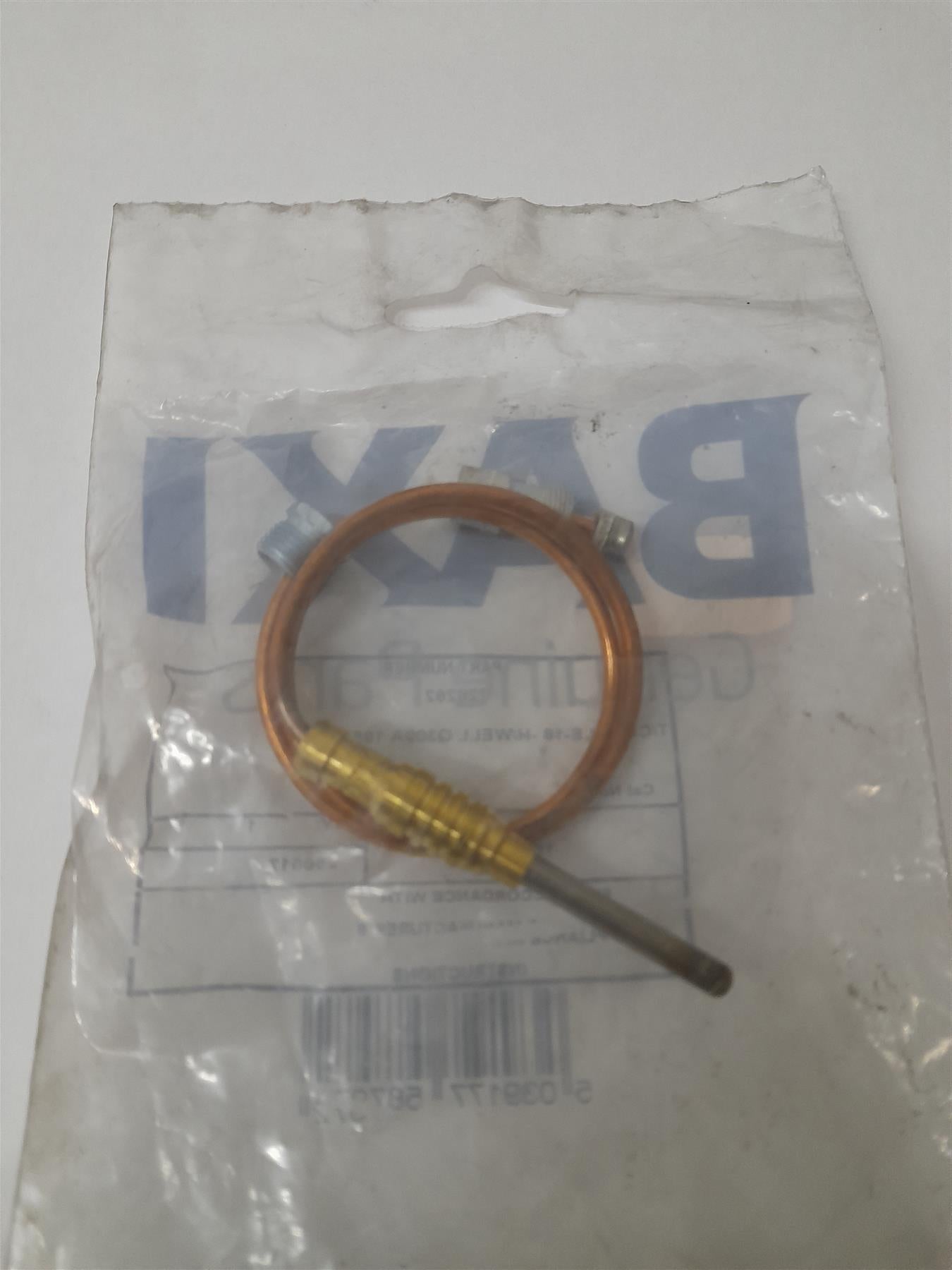 BAXI 226262 T/COUPLE 18 HONEYWELL Q309A 1954