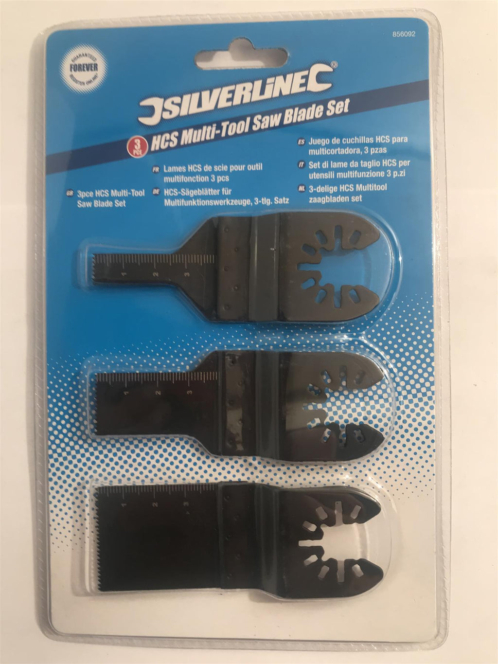 Silverline 3pc HCS Multi-Tool Blade Set  856092