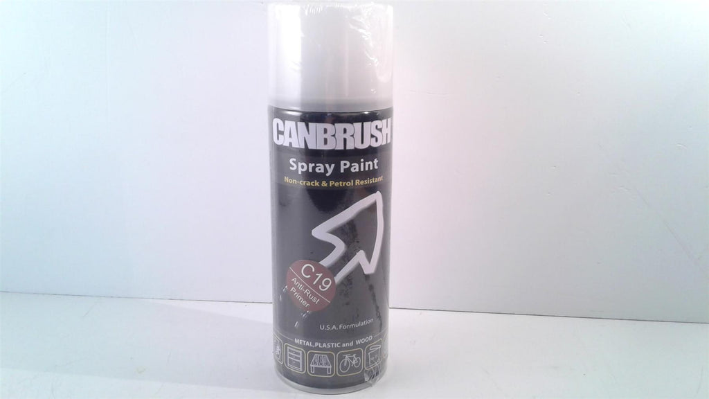 Canbrush Spray Paint C19 Anti-Rust Primer for metal, plastic and wood