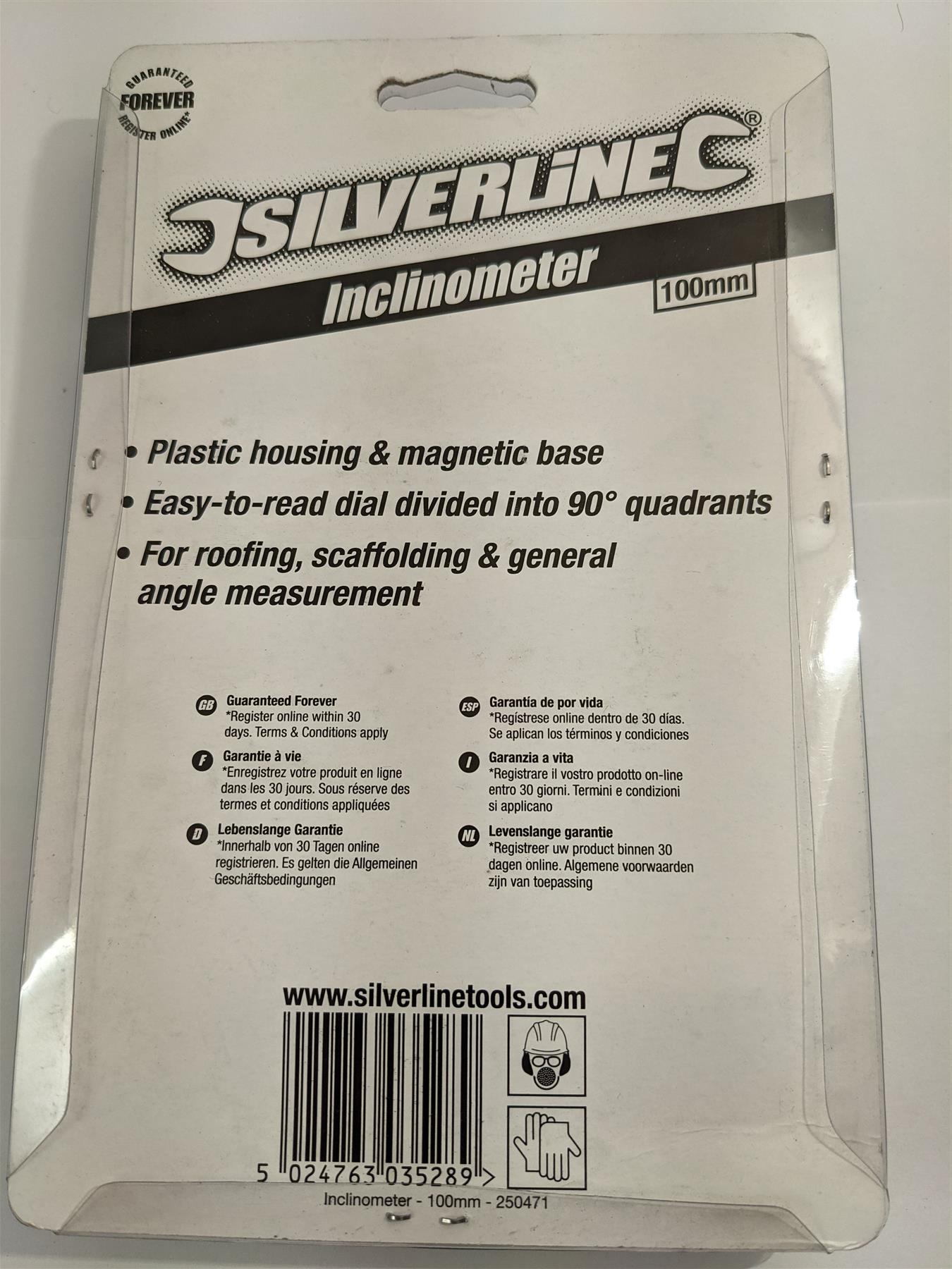 Silverline 250471 Inclinometer 100mm