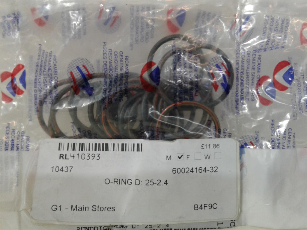 NEW CHAFFOTEAUX BRITONY 60024164-32 O RING D: 25-2.4 (20 PACK)