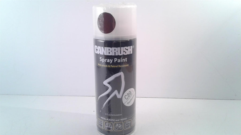 Canbrush Spray Paint C89* Redwood for metal, plastic and wood