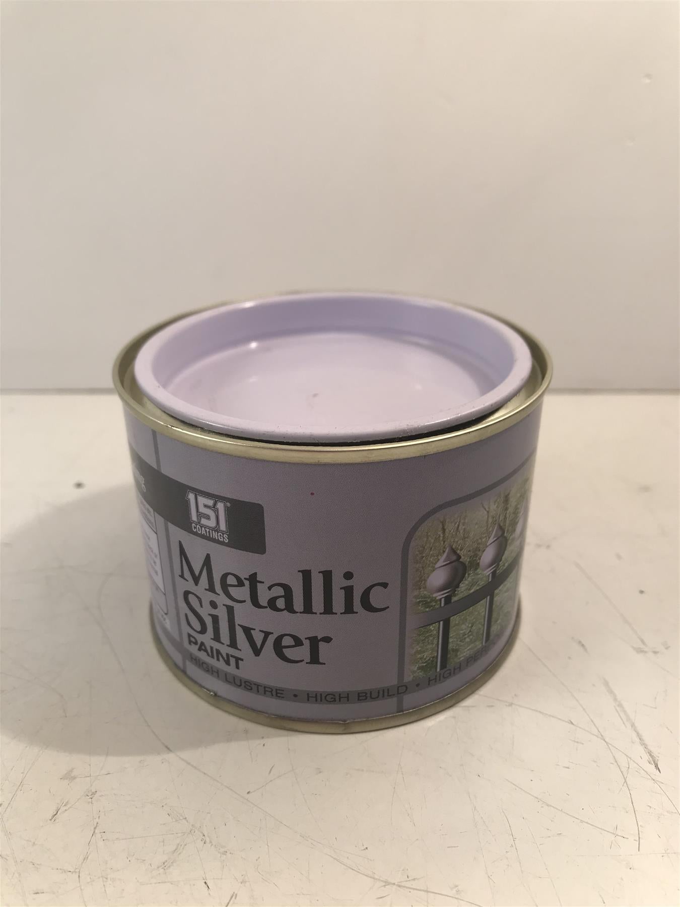 151 Coatings  Metallic Silver Paint 180ml