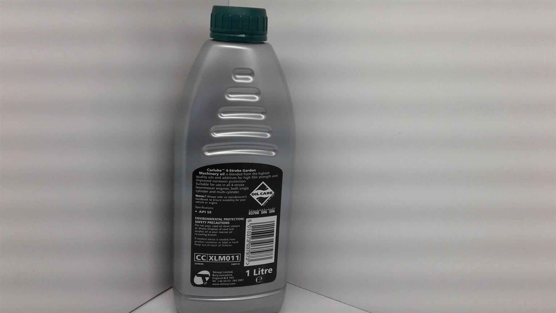 Carlube 4 Stroke Garden Machinery Engine Oil SAE30 Lubricant - 1L