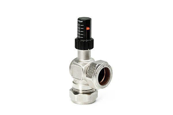 Inta by-Pass Valve Angled 22mm ABPA401022
