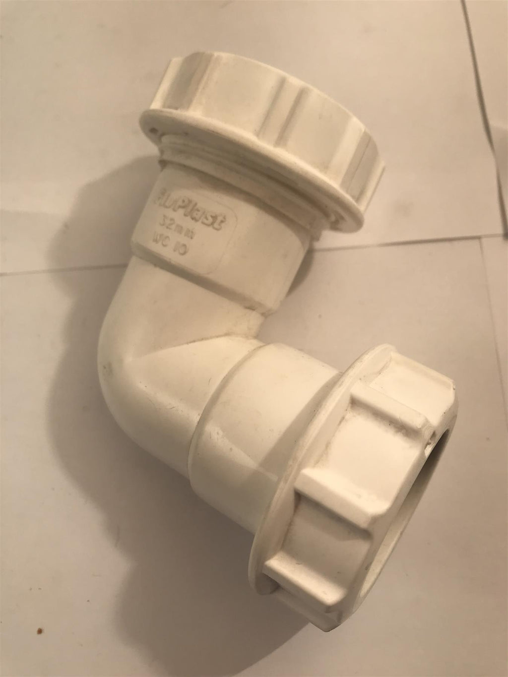 Floplast 32mm Compression Waste Bend 90 Degree