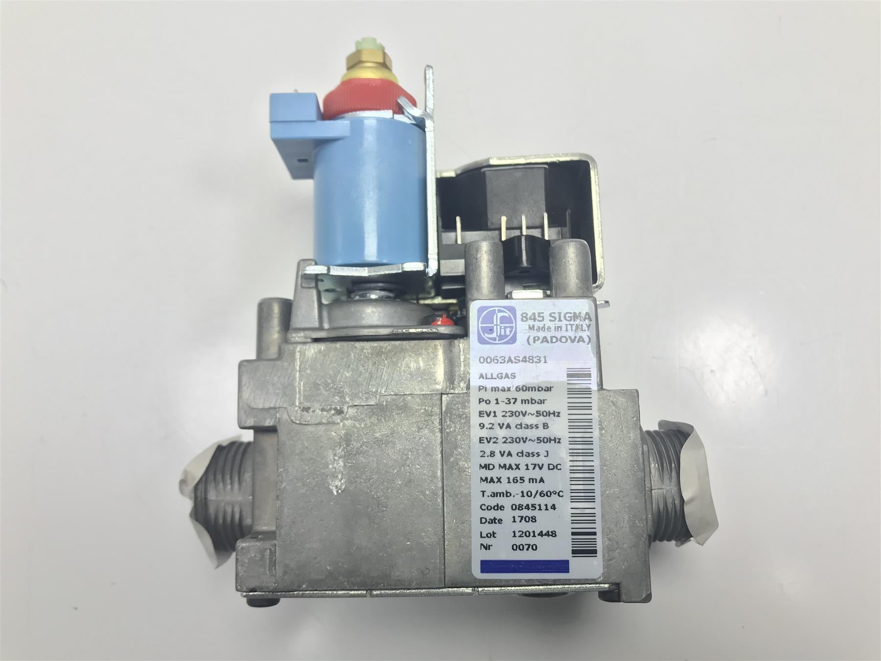 New Vokera 20035533 Gas Valve