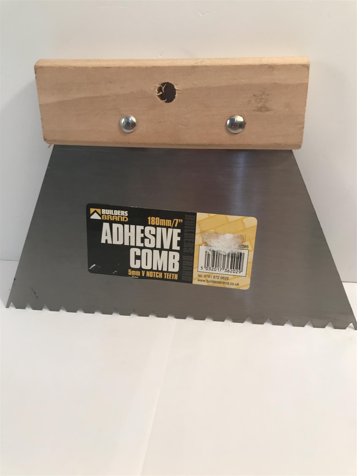 Builders Brand Adhesive Comb 180mm/7" 62385
