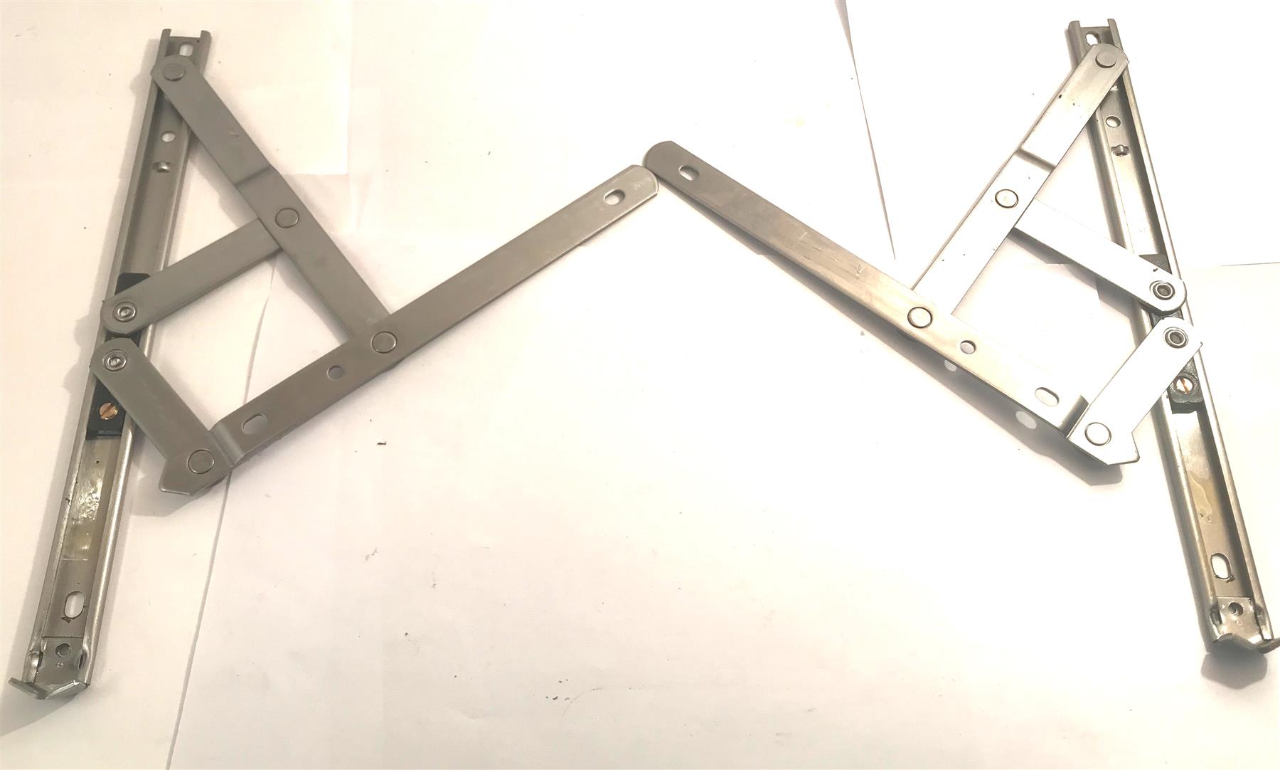 TOP HUNG WINDOW HINGES 1PAIR 10" 13MM STACK HEIGHT