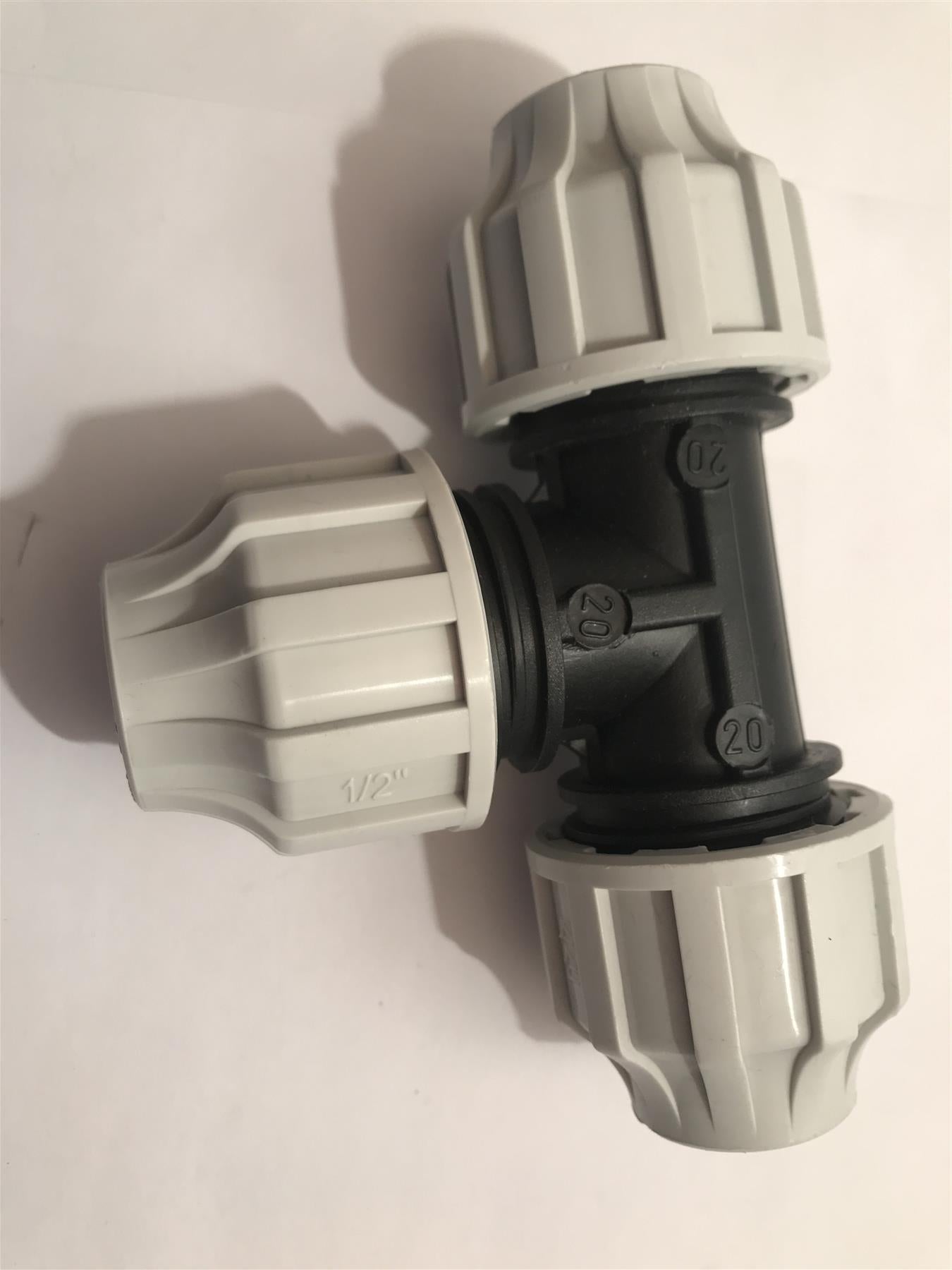 MDPE 20 x 20 x 20mm Equal Tee