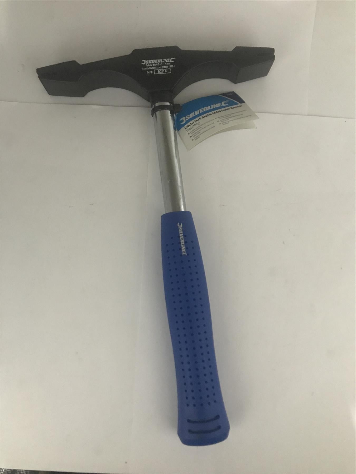 Silverline 25oz Double-Ended Scutch Hammer Tubular Shaft - HA64