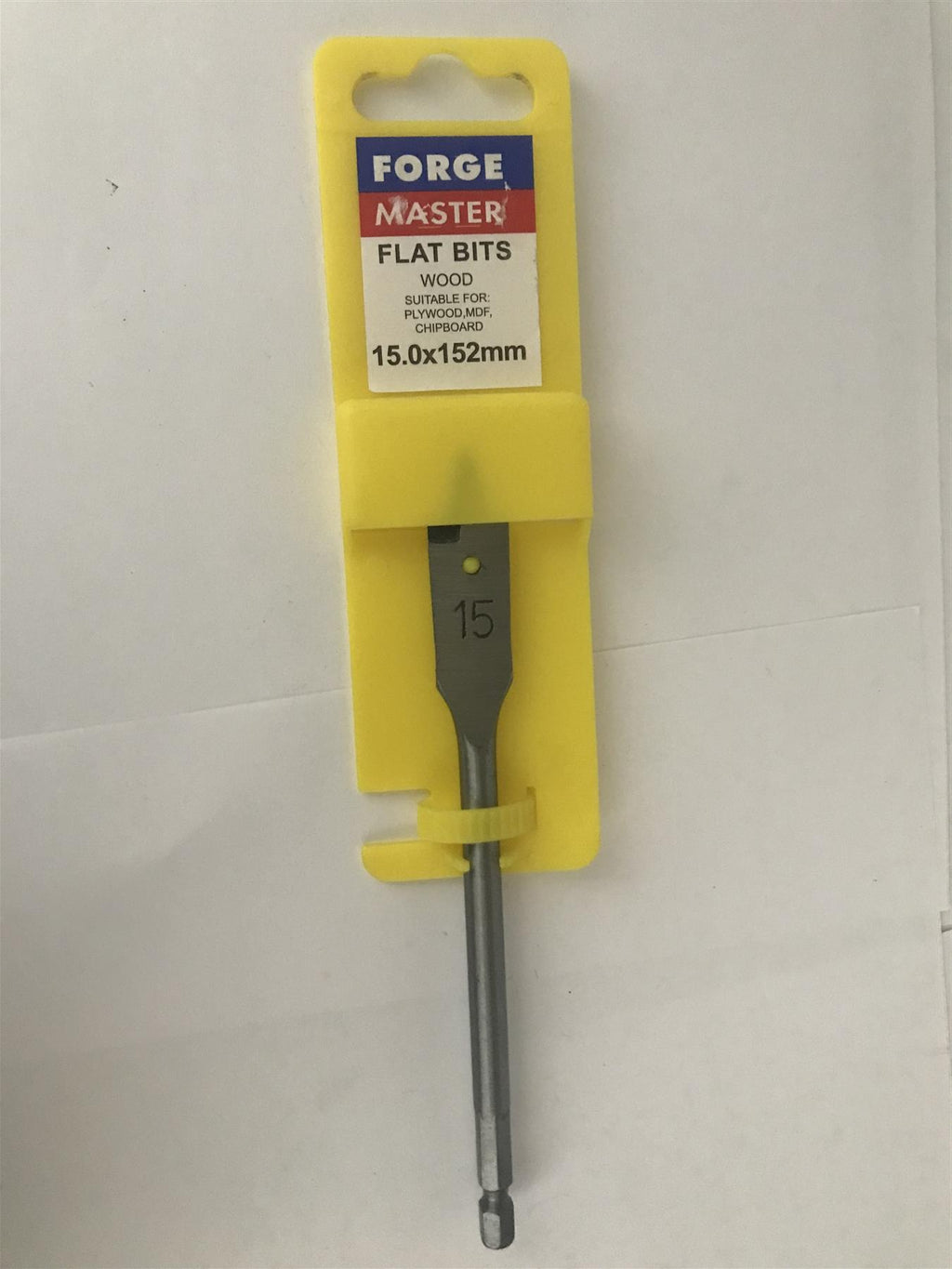 Forge Master Flat Wood Bit 15.0 x 152mm  FMFLAT15