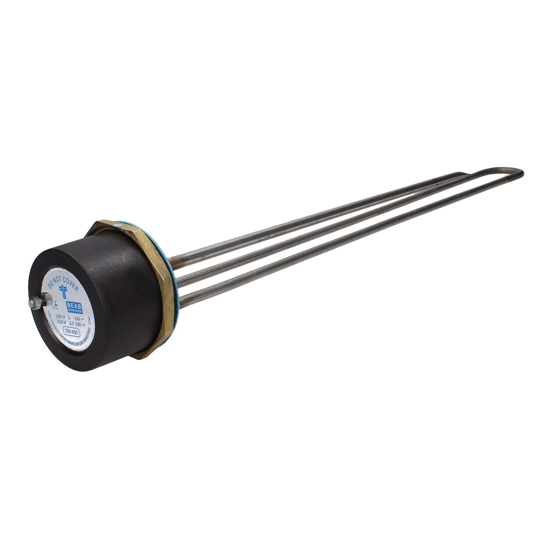 Tesla 27" Incoloy Immersion Heater with 2.1/4" Boss TIH650