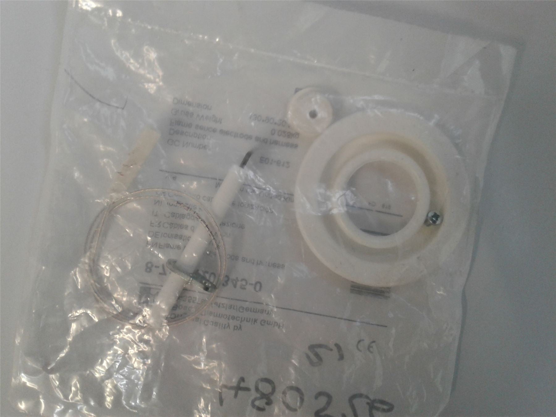 NEW WORCESTER 87161203450 FLAME SENSOR C/W HARNESS