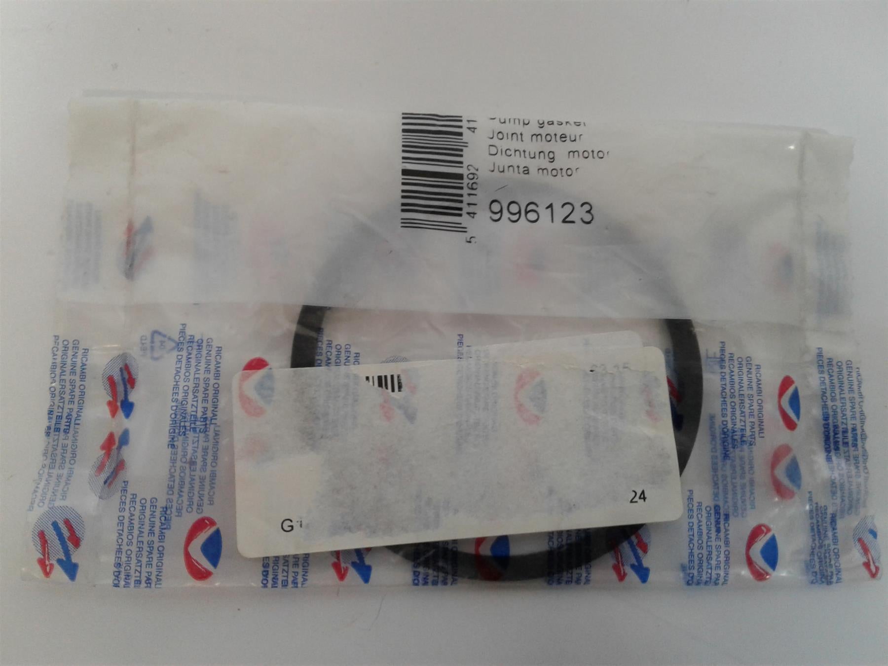 NEW Ariston O'ring Pump Gasket 996123