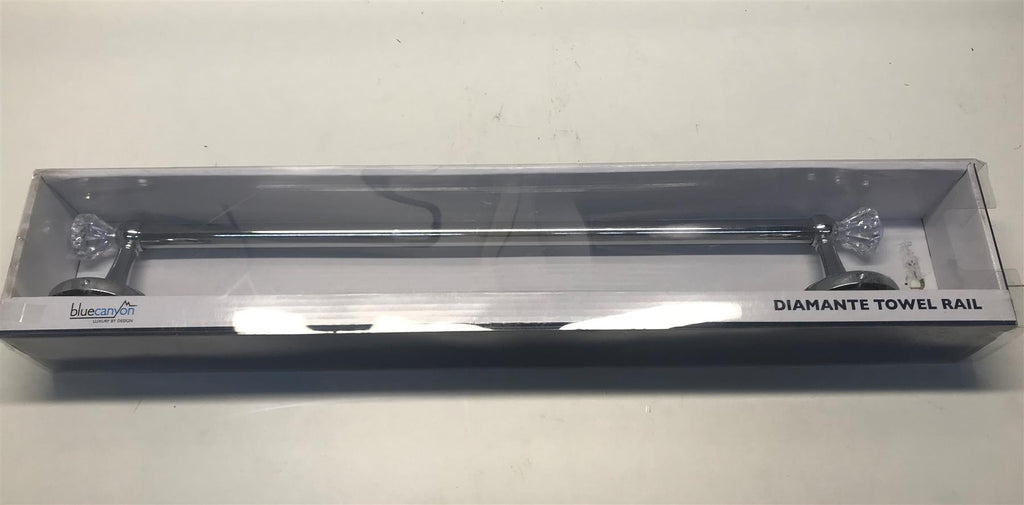 Blue Canyon Diamante Towel Rail